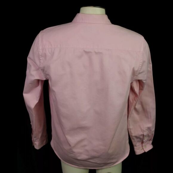 CPO Provisions Cotton PINK Button Down Shirt (Size: M) - Picture 4 of 10